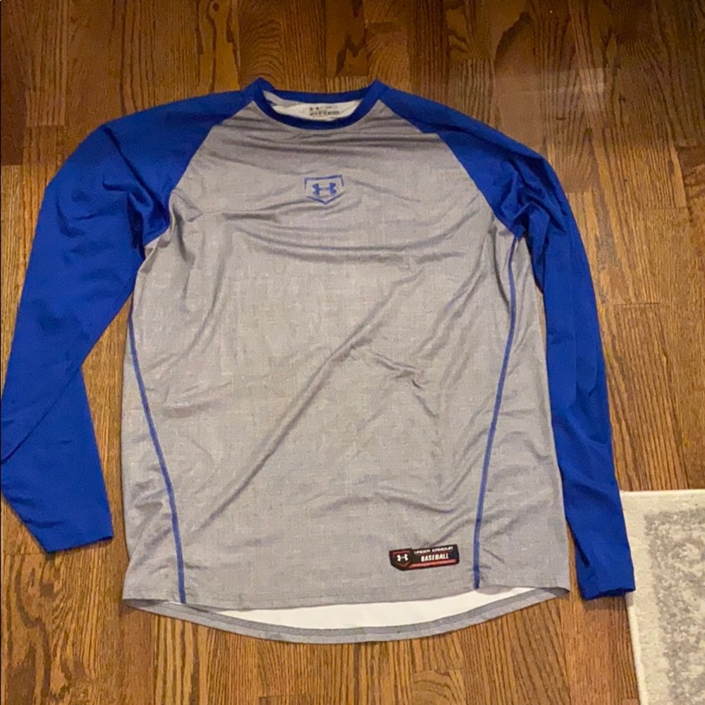 Under armor baseball shirt